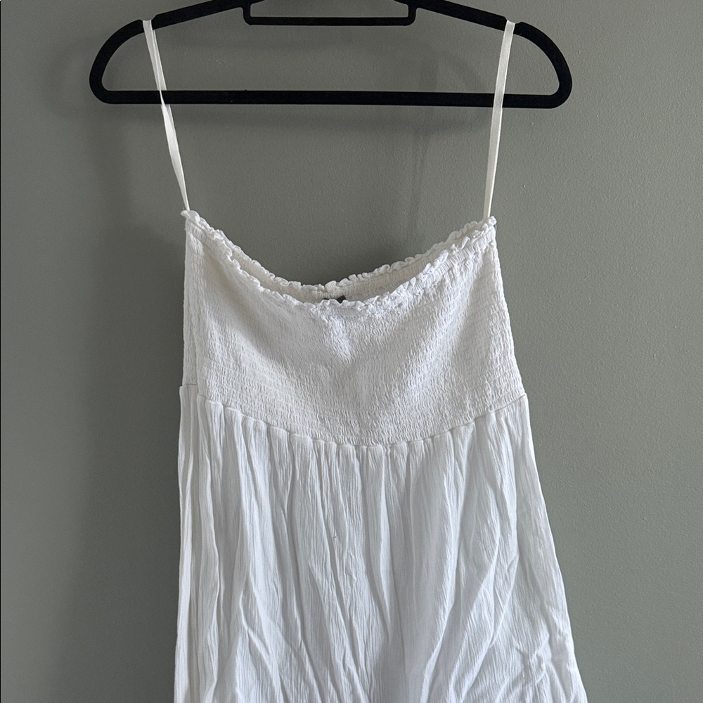 Aerie White Beach Dress - Picture 1 of 5